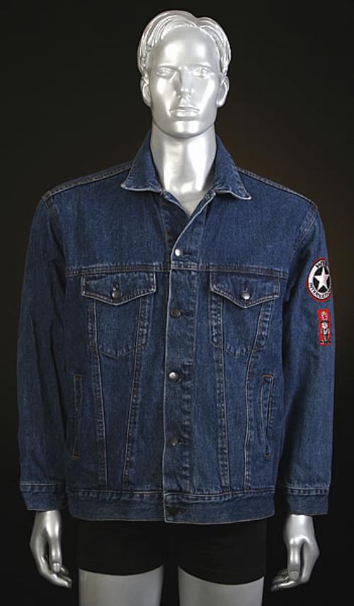 ジャケット・アウター jose moon OVER DENIM JACKET A-Ha Walk Under Sun Dance Under Moon Tour 1991 UK jacket